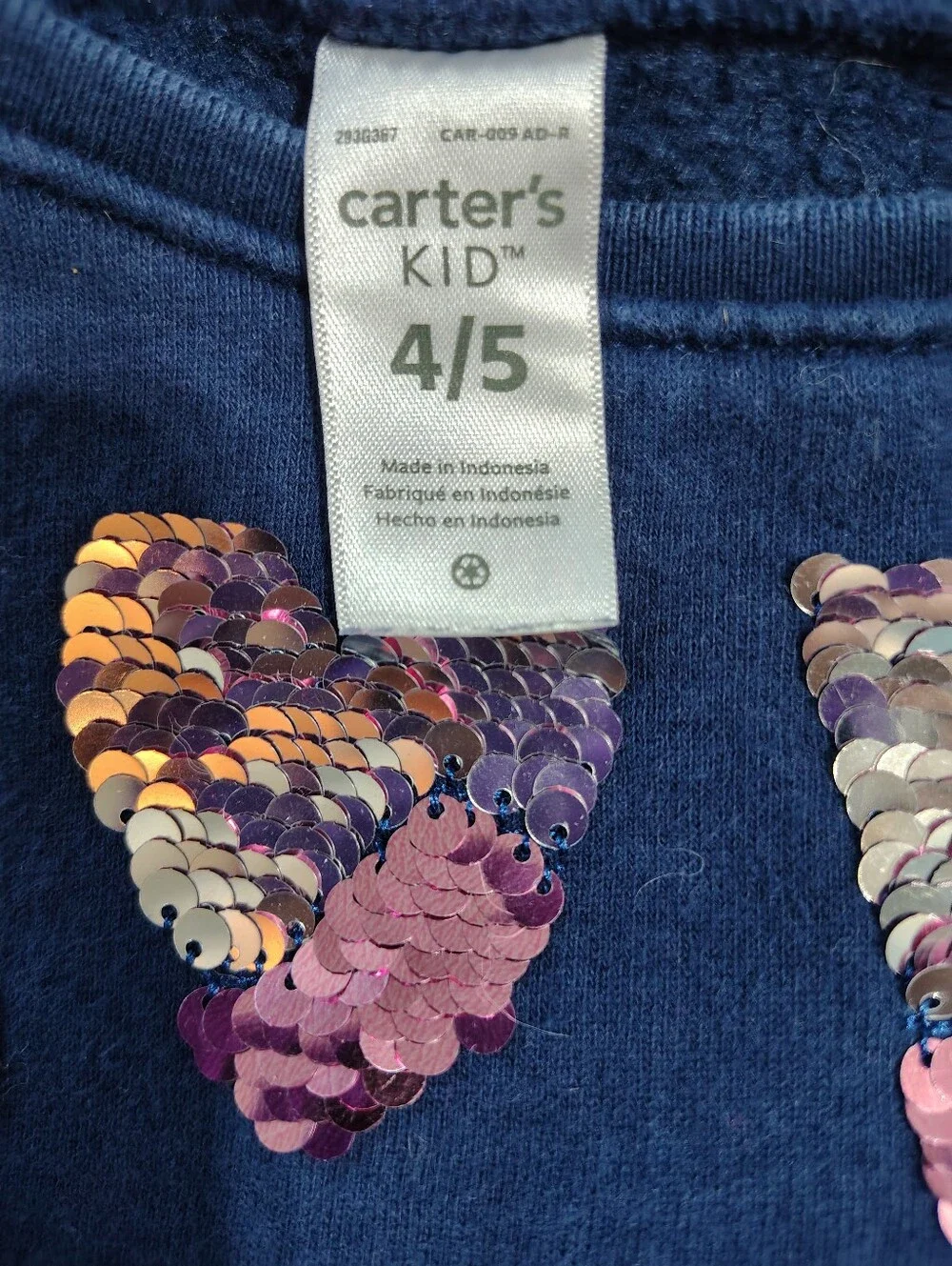 Girls Clothing Lot 4T 4 5 Carters Old Navy Nike Sweatshirts Leggings 7pc